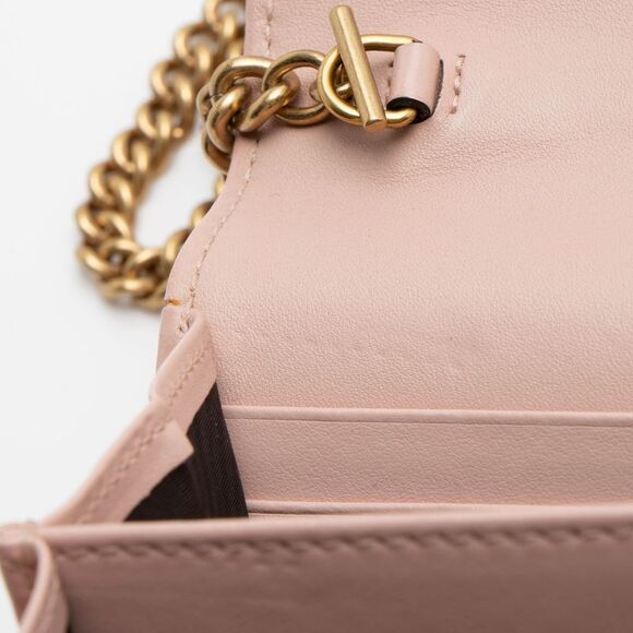 Gucci Matelasse Leather GG Marmont Wallet on Chain - Picture 11 of 14